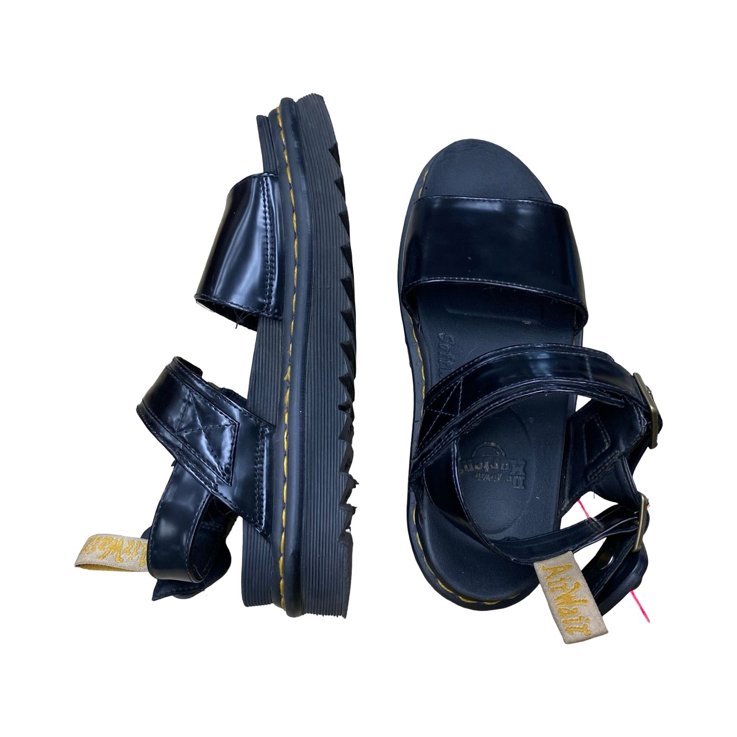 Sandals Designer By Dr Martens In Black, Size:8