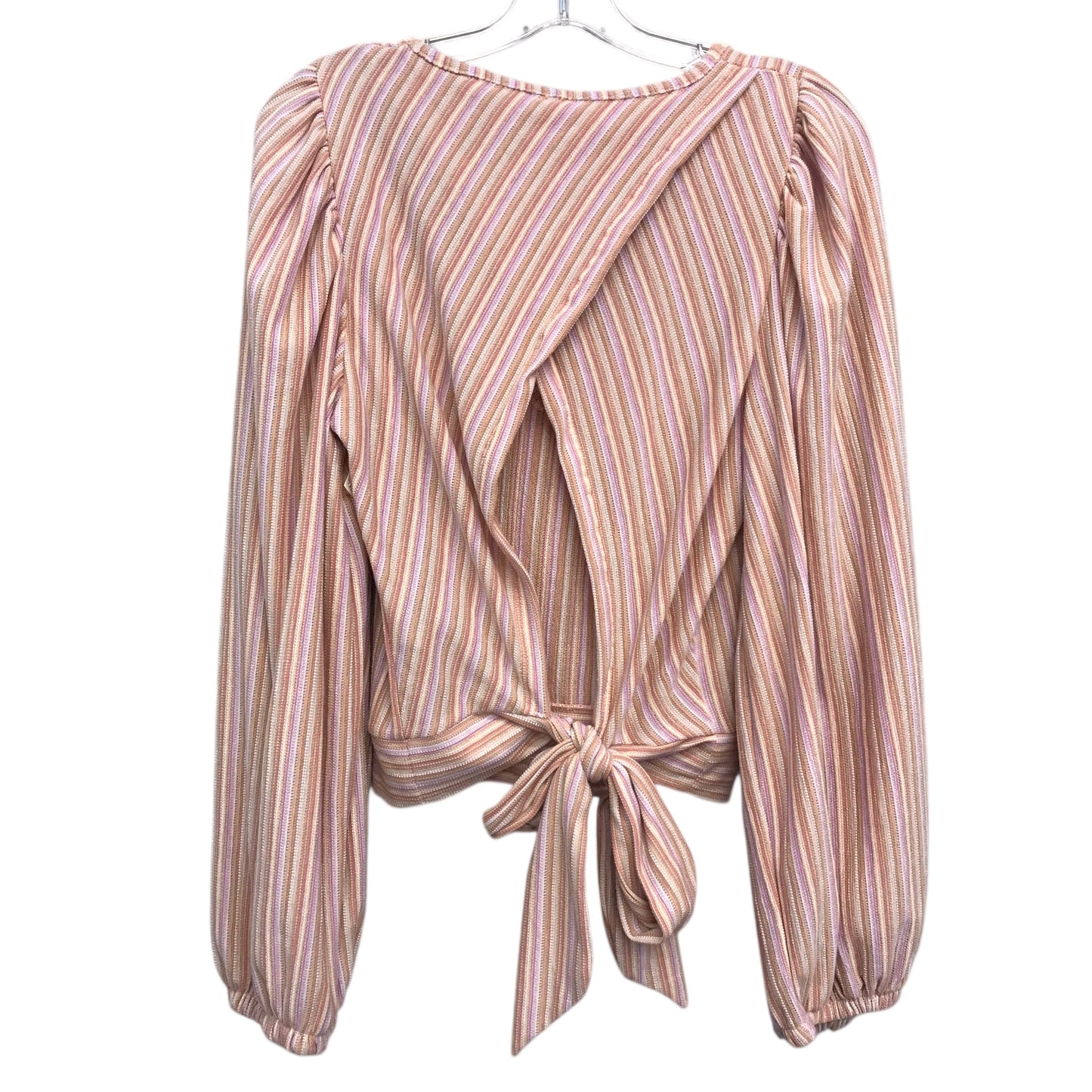 Top Ls By Free People In Striped Pattern, Size:L