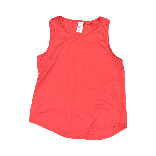 Athletic Tank Top By Members Mark In Orange, Size:M