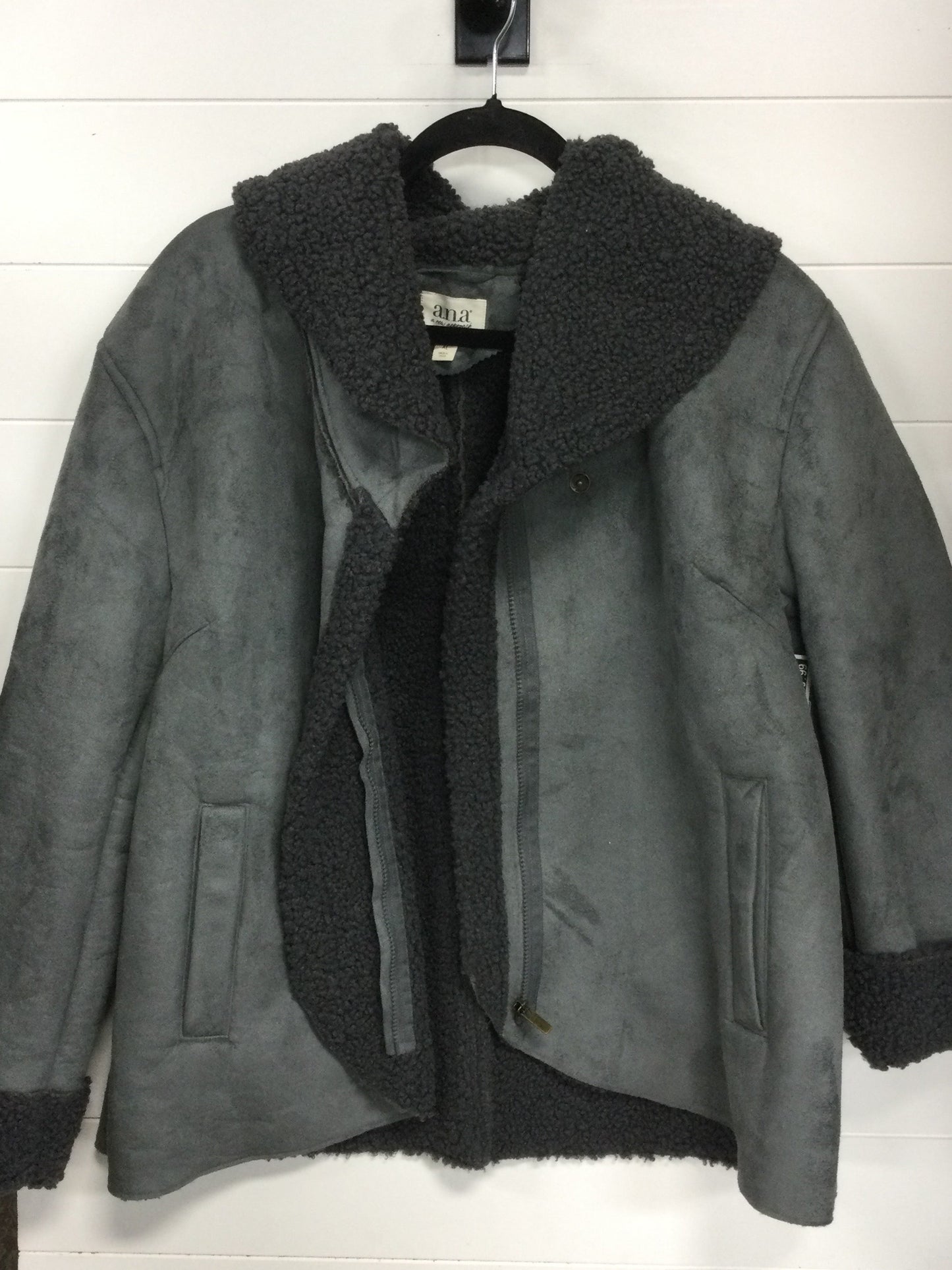 Coat Other By Ana In Grey, Size:Xl