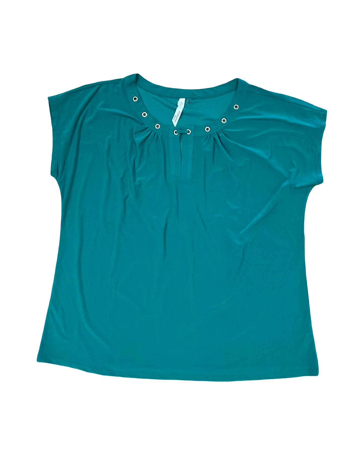 Top Ss By Ny Collection In Green, Size:2X