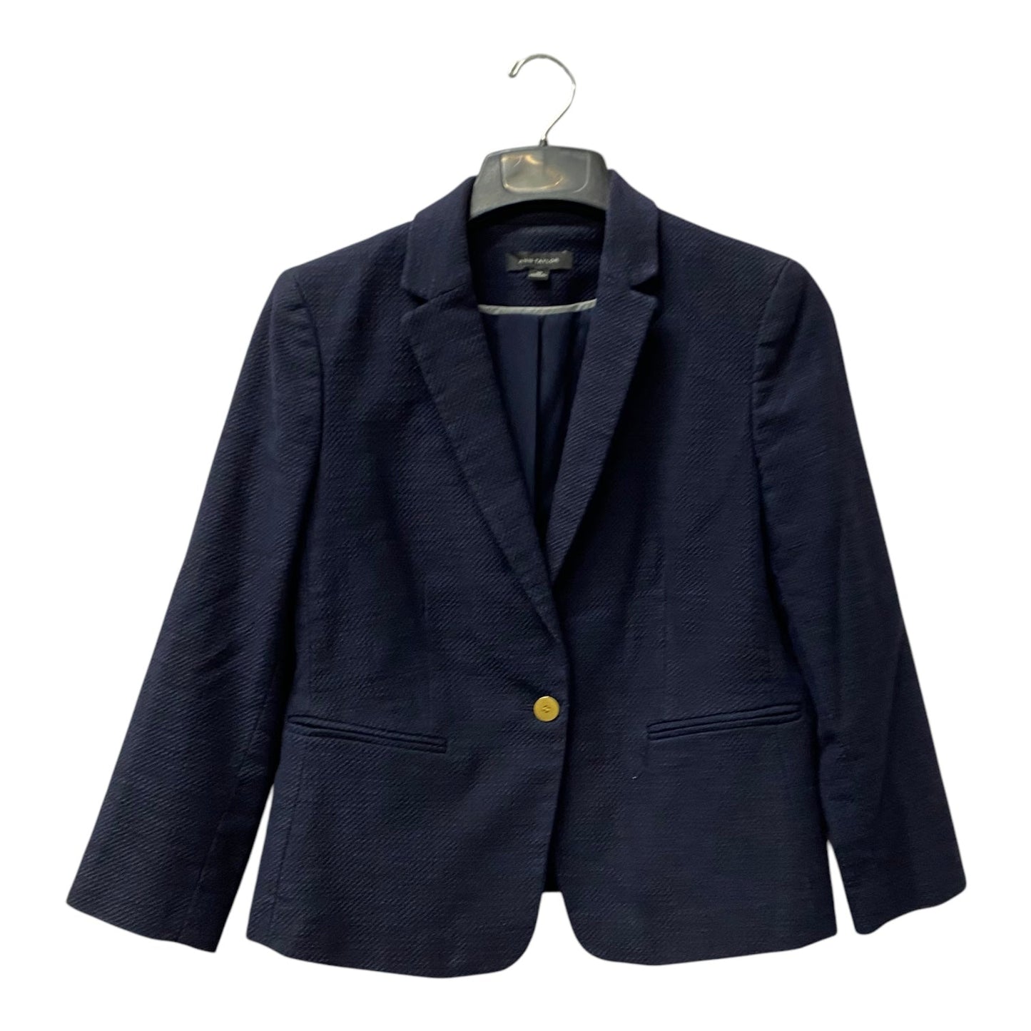 Blazer By Ann Taylor In Blue, Size:M