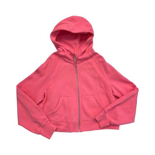 Athletic Sweatshirt Hoodie By Lululemon In Pink