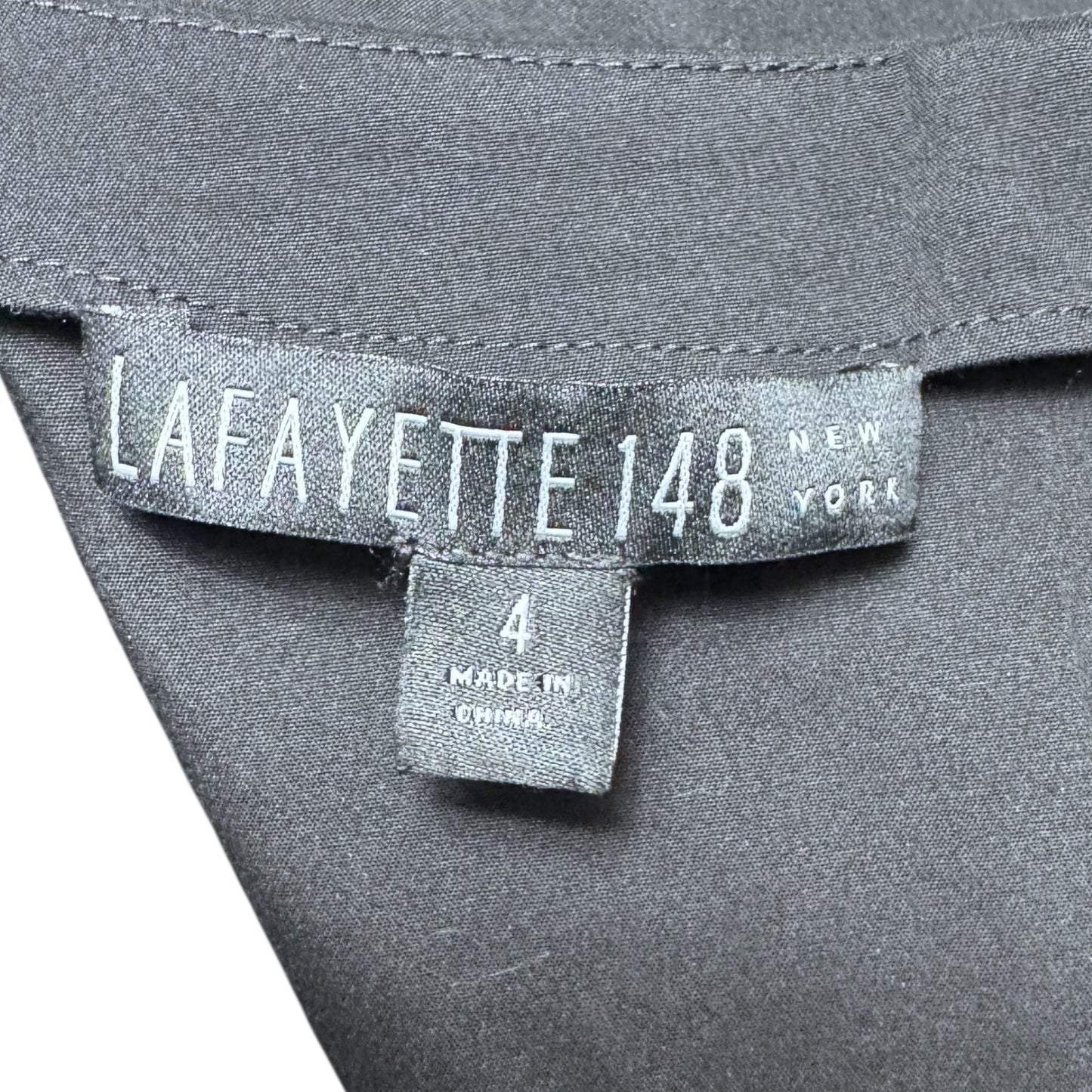 Dress Designer By Lafayette 148 In Black, Size: 4