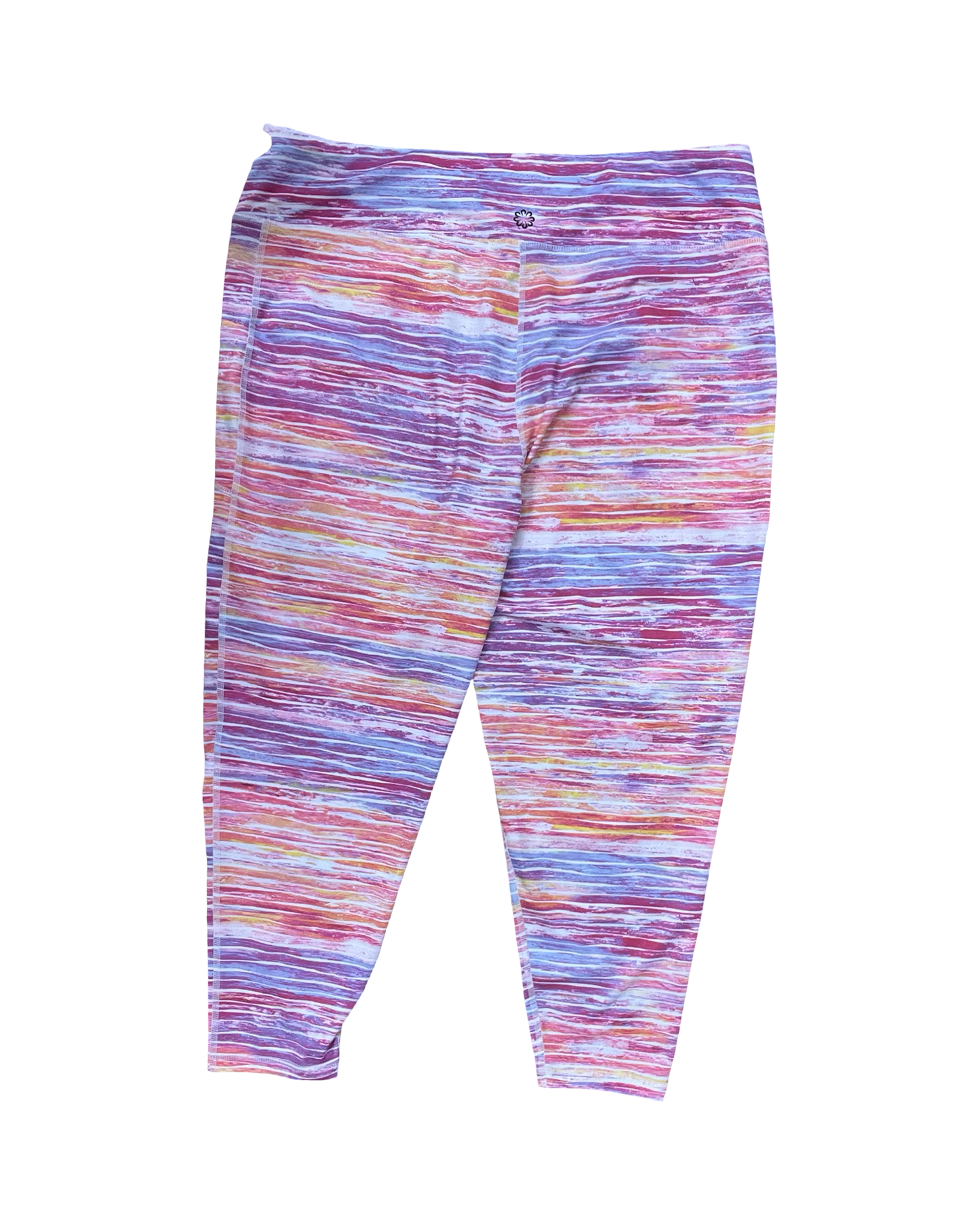 Athletic Leggings By Pro Player In Multi, Size:2X