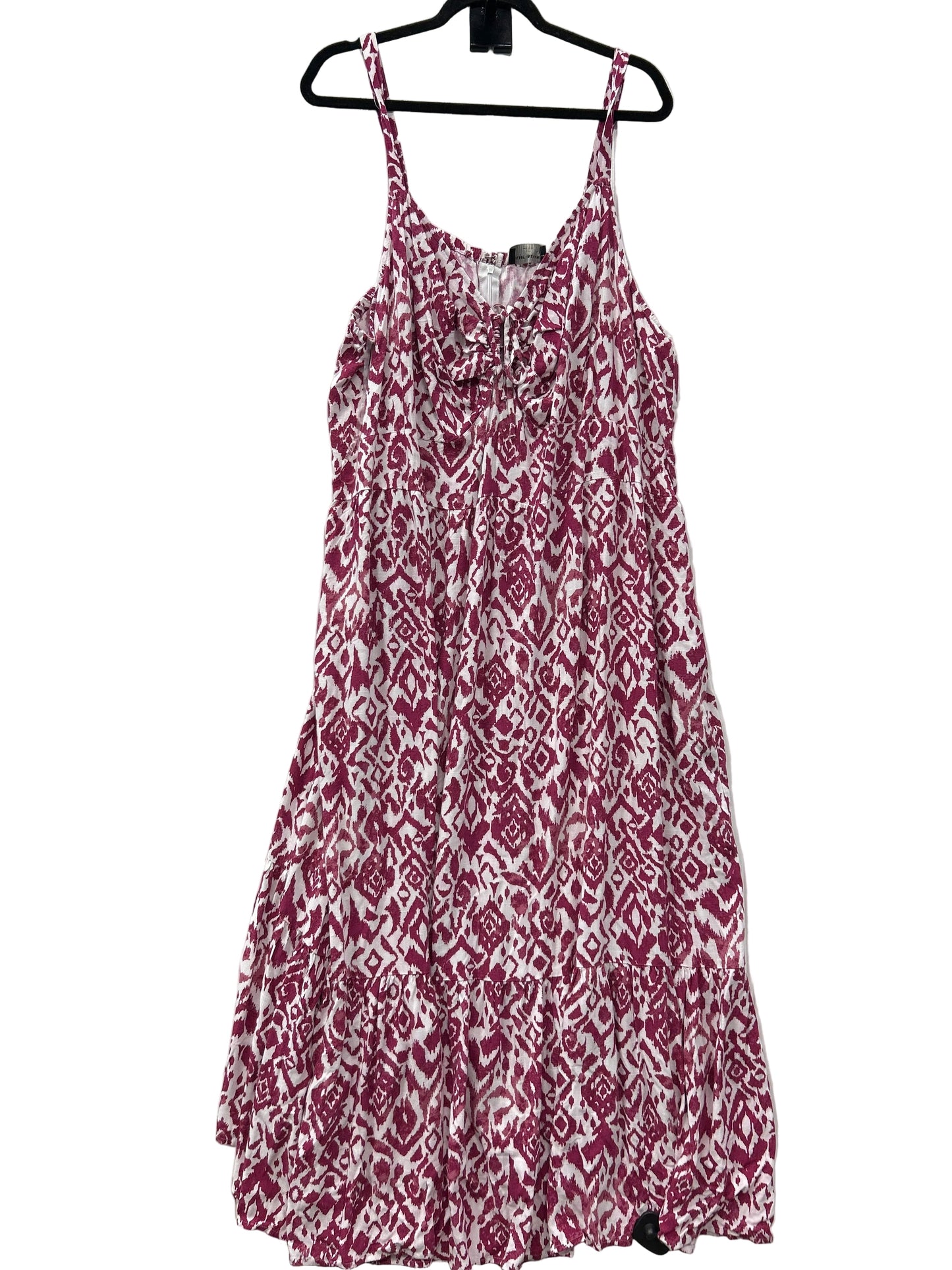 Dress Casual Maxi By Lane Bryant In Purple, Size:3
