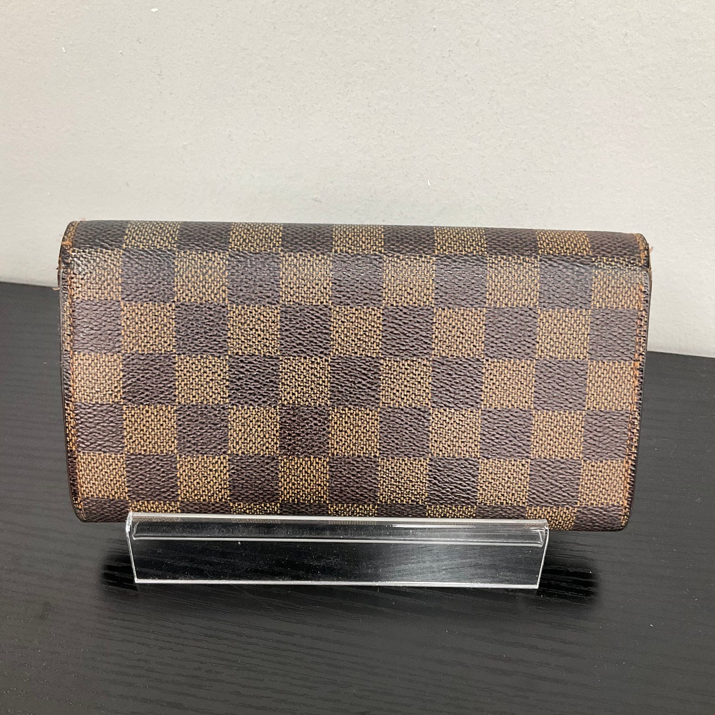 2006 Sarah Wallet By Louis Vuitton In Damier Ebene