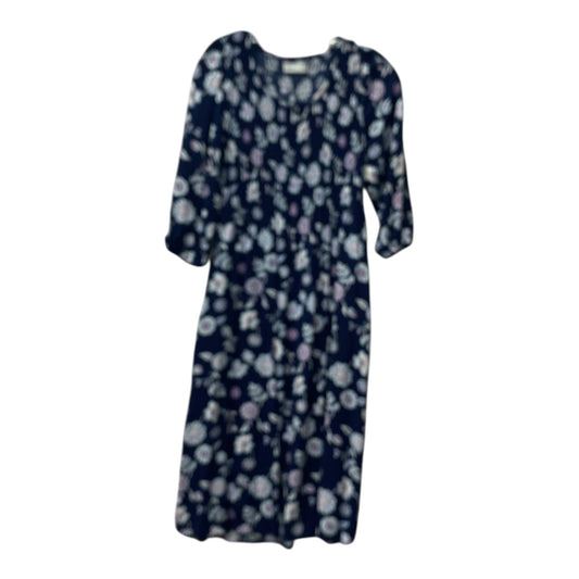 Dress Casual Maxi By Croft And Barrow In Blue, Size:Xs