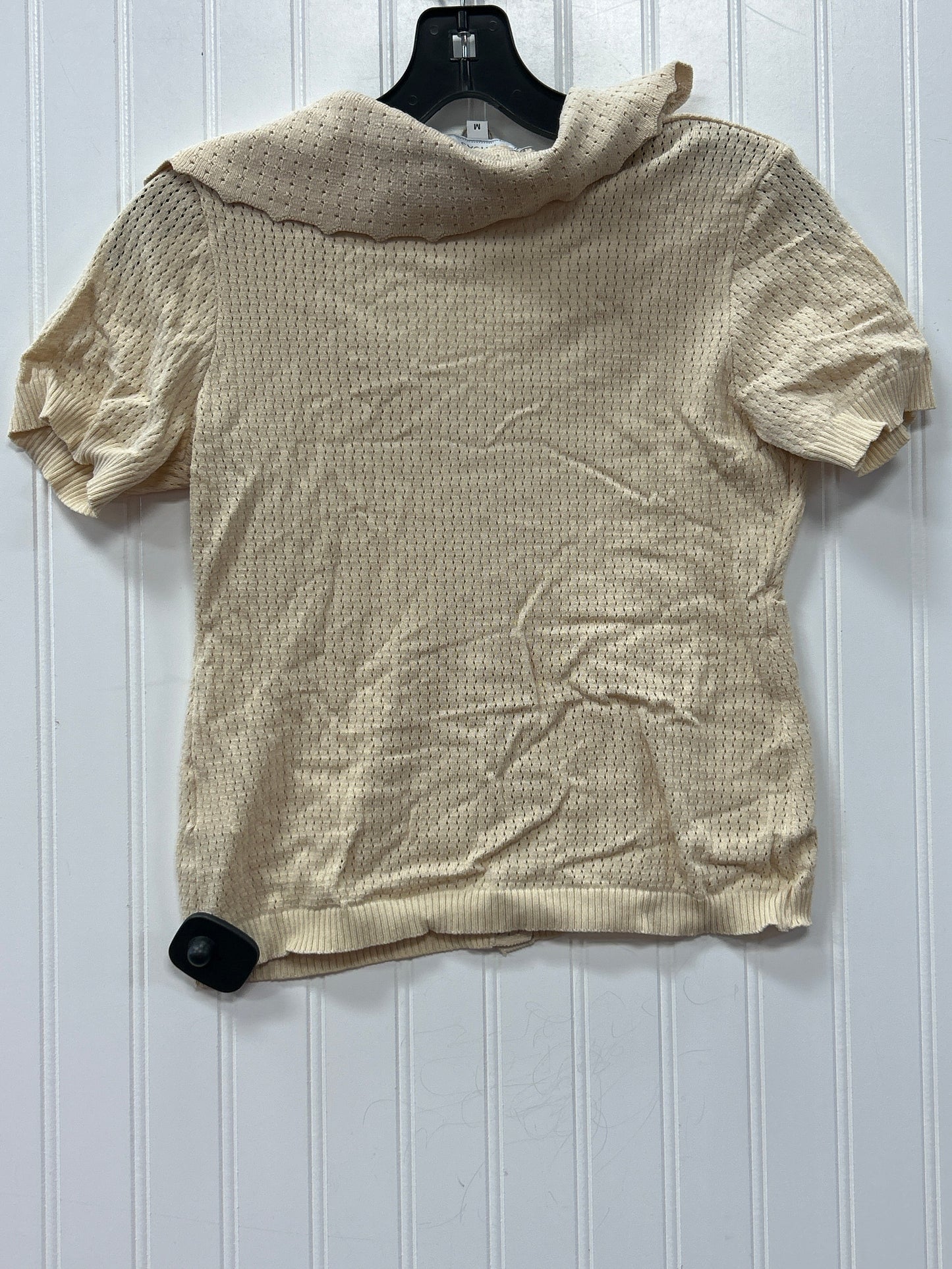 Blouse Ss By Cmc In Tan, Size:M
