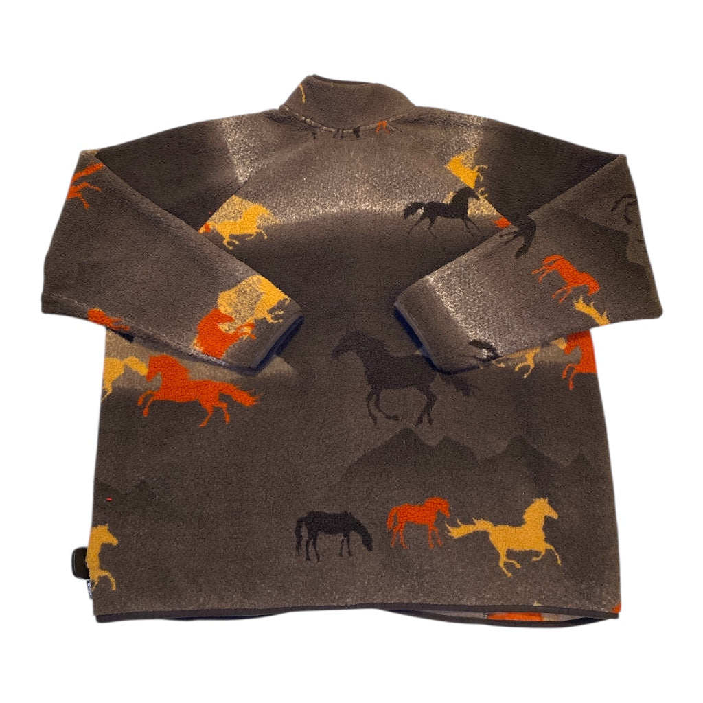 Jacket Faux Fur & Sherpa By Wrangler In Brown, Size:3X