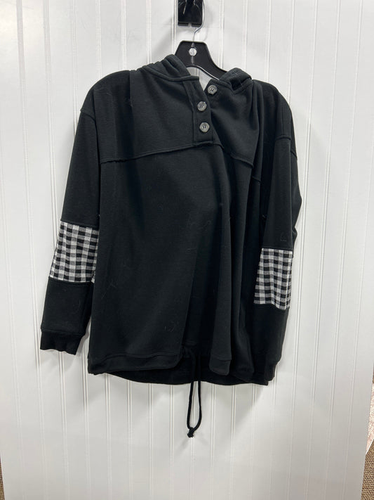 Athletic Top Ls Hoodie By Majestic In Purple, Size:1X