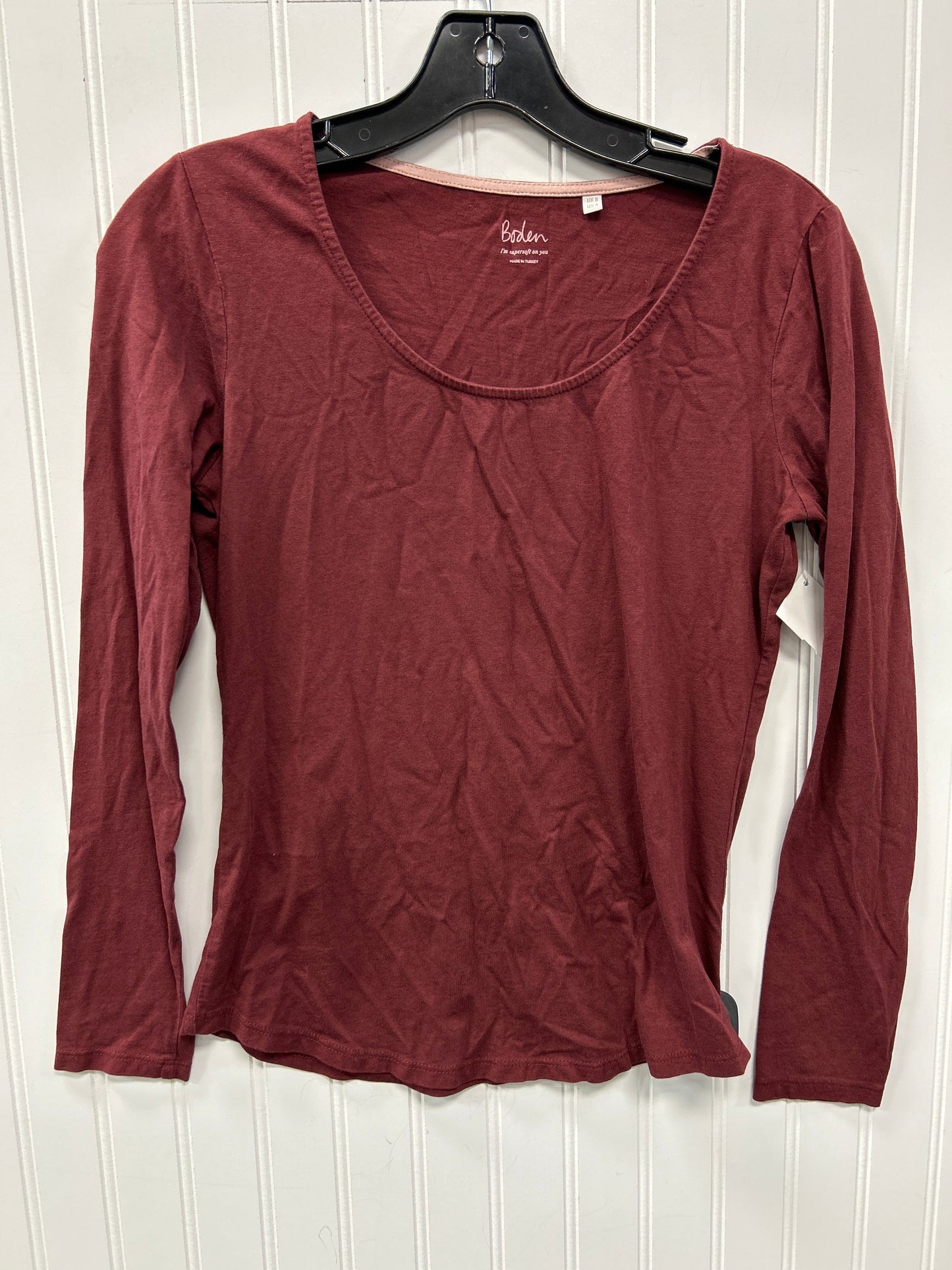Top Ls By Boden In Red, Size:S
