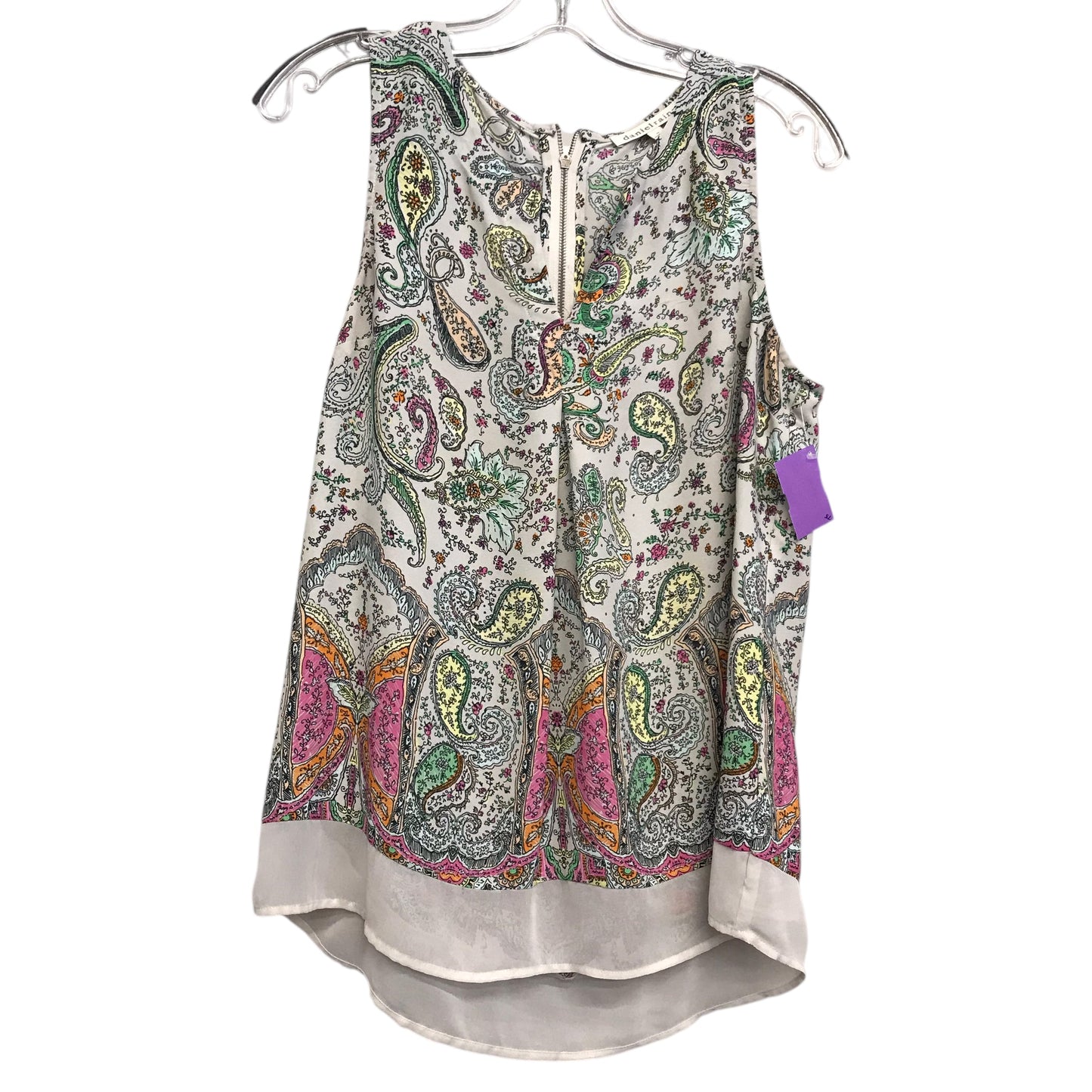 Top Sleeveless By Daniel Rainn In Multi, Size:M