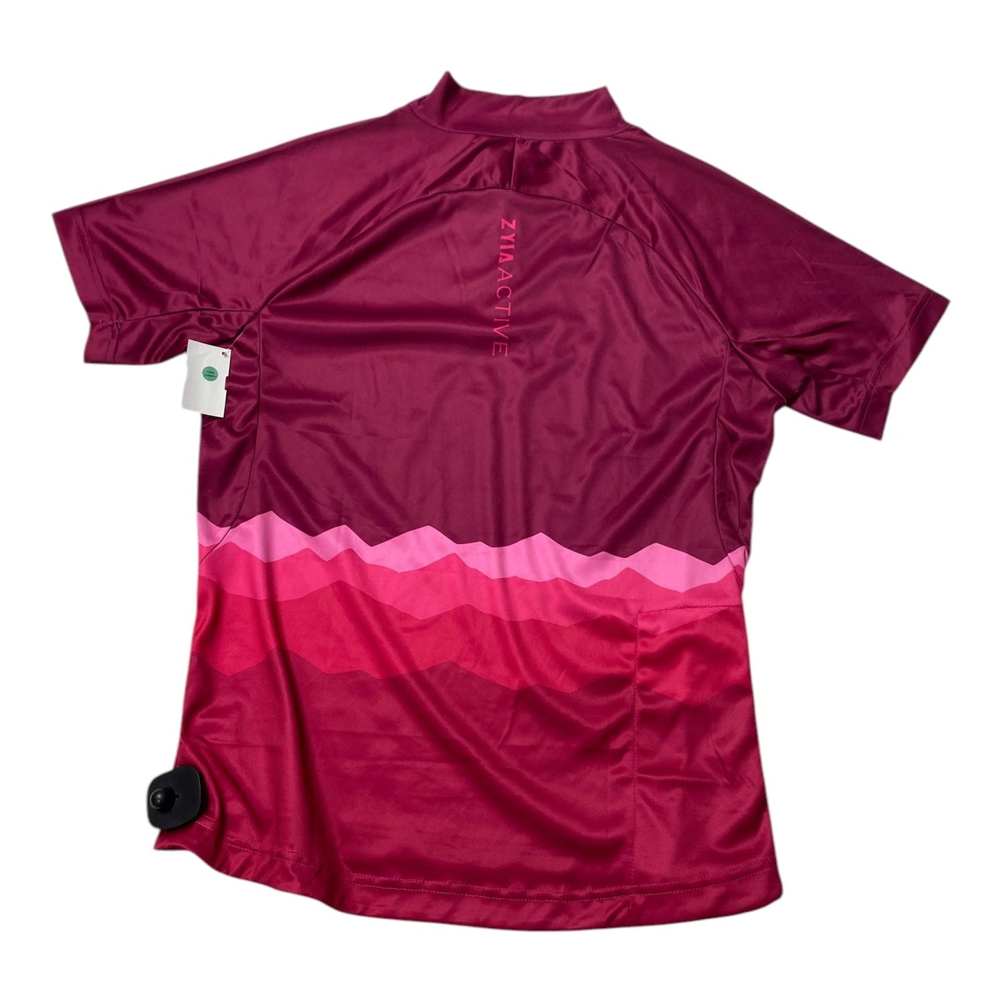 Athletic Top Ss By Zyia In Pink, Size:Xl