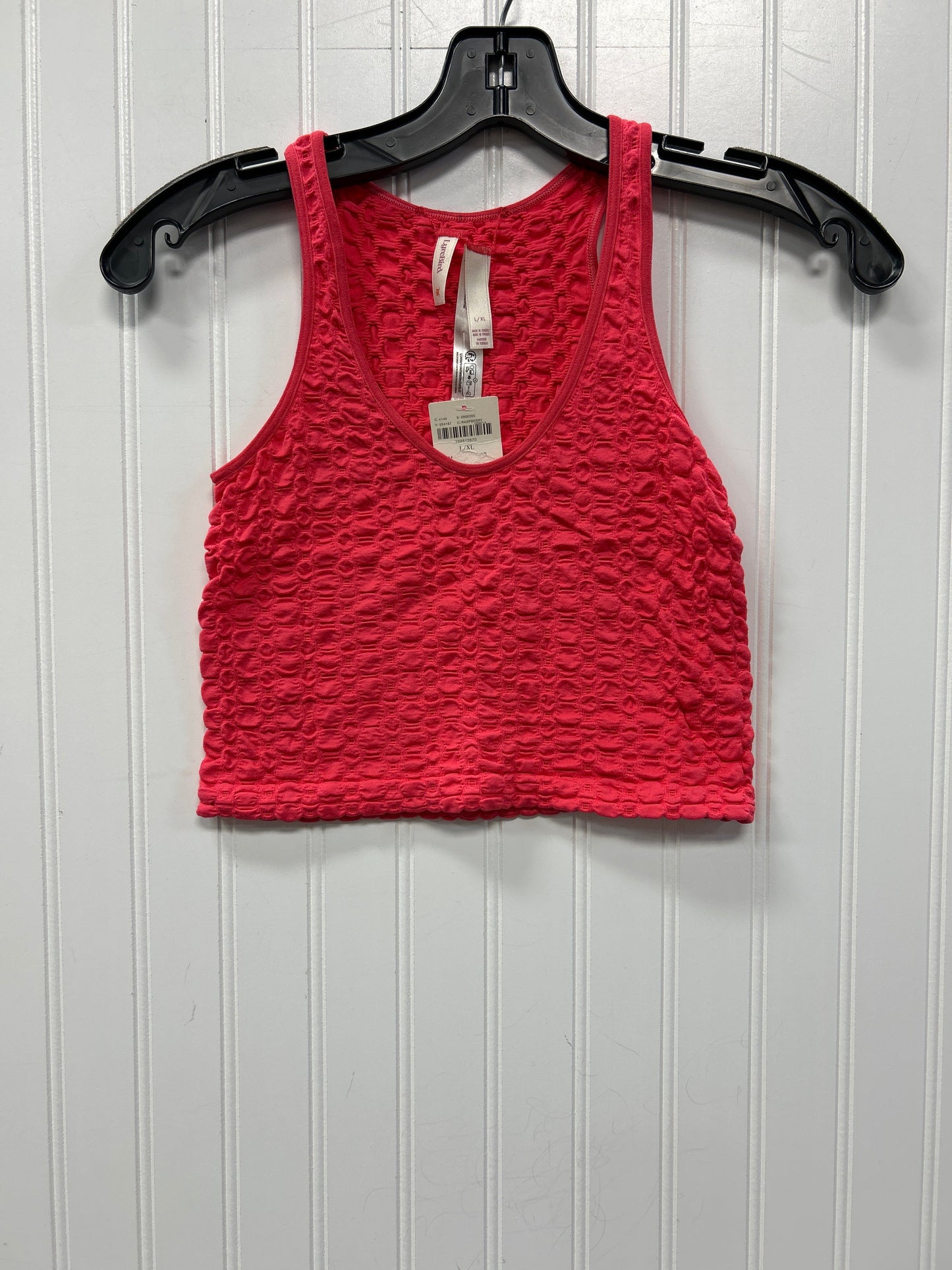 Tank Top By Anthropologie In Pink, Size:L