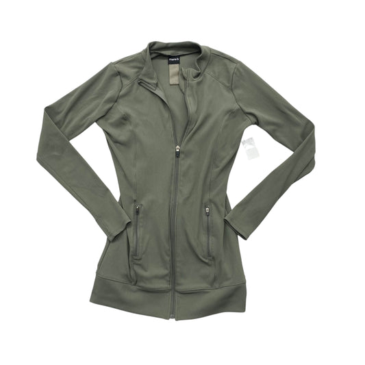 Athletic Sweatshirt Collar By Mono B In Green, Size:M