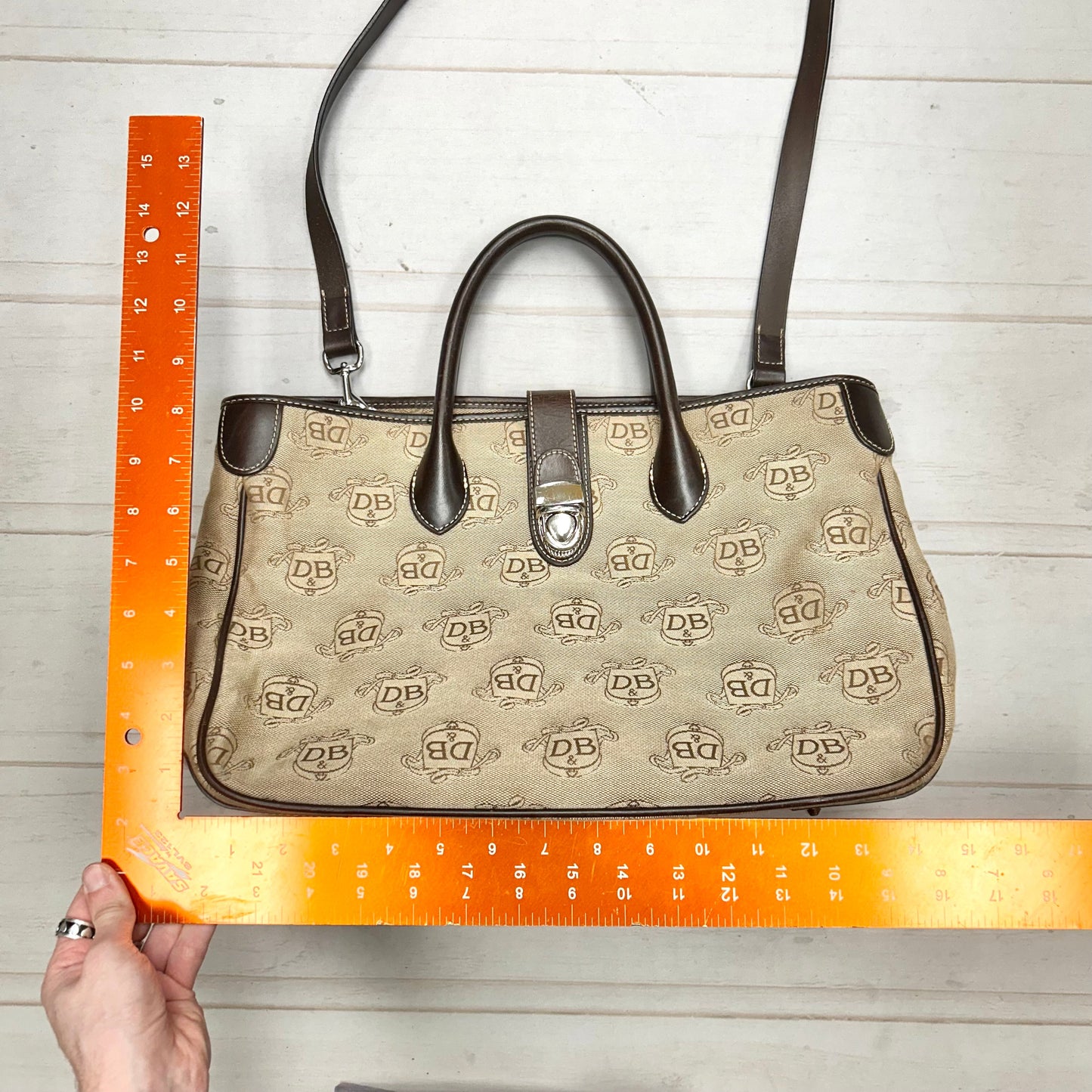 Handbag Designer By Dooney And Bourke, Size: Large