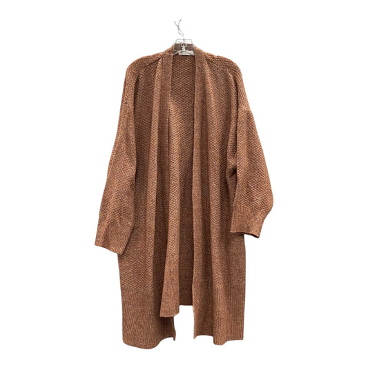 Sweater Cardigan By 89Th And Madison In Brown, Size:4X