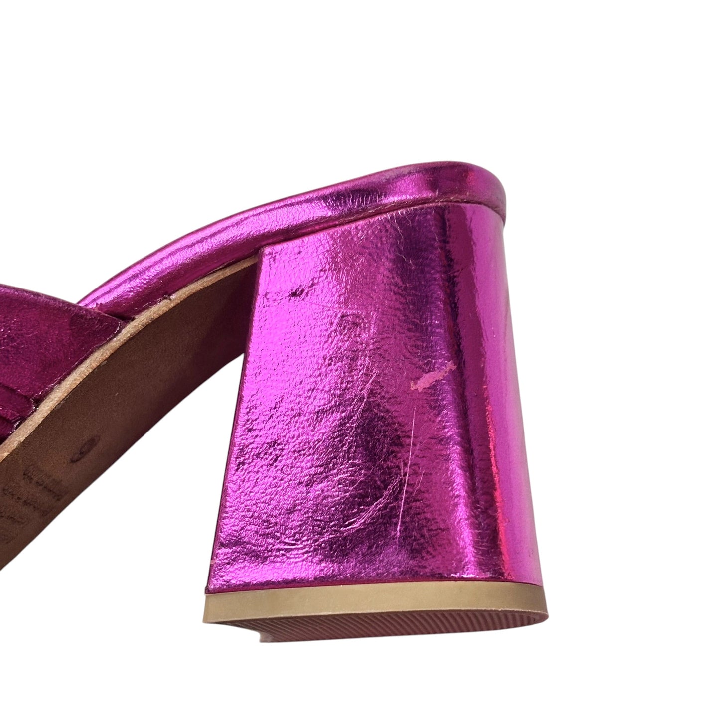 Sandals Heels Block By Jeffrey Campbell In Pink, Size: 6