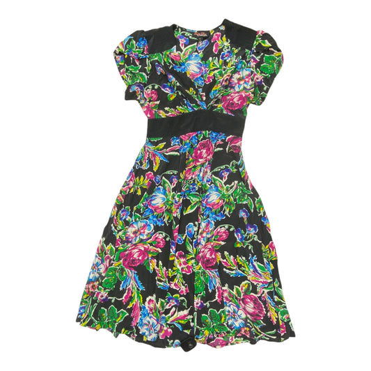 Dress Casual Midi By Cmc In Multi, Size:M