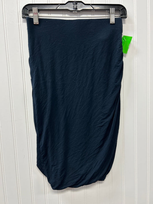 Skirt Midi By Frame In Navy, Size:S