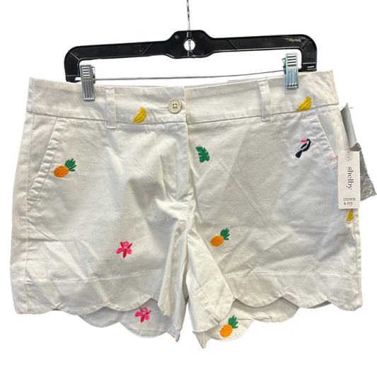 Shorts By Crown And Ivy In Tropical Print, Size:8