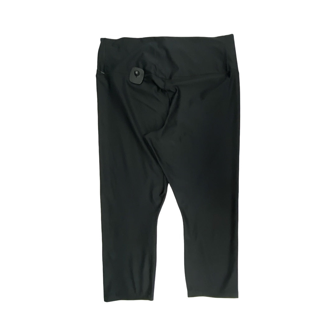 Athletic Capris By Nike In Black, Size:Xxl