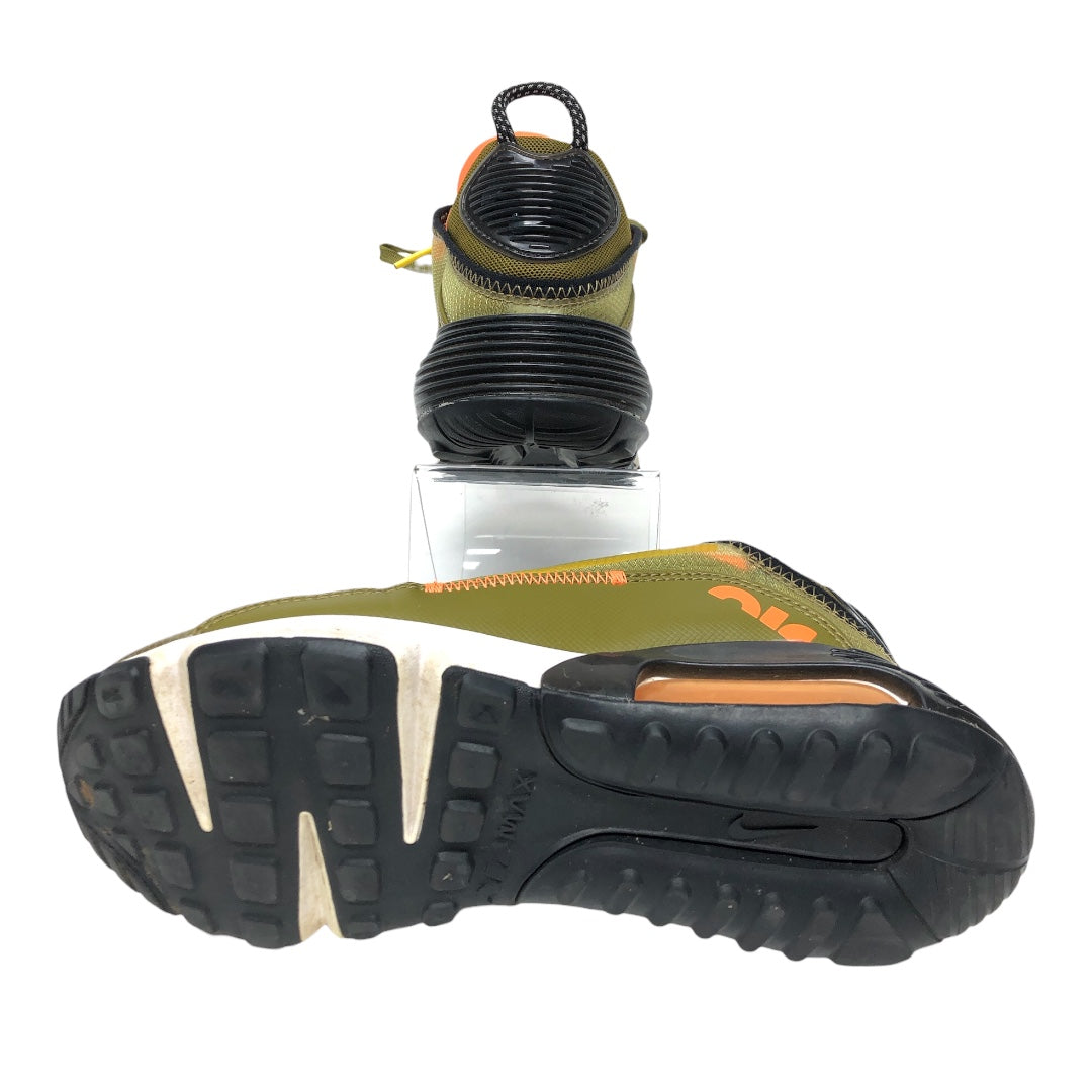 Shoes Athletic By Nike In Green & Orange, Size: 6.5