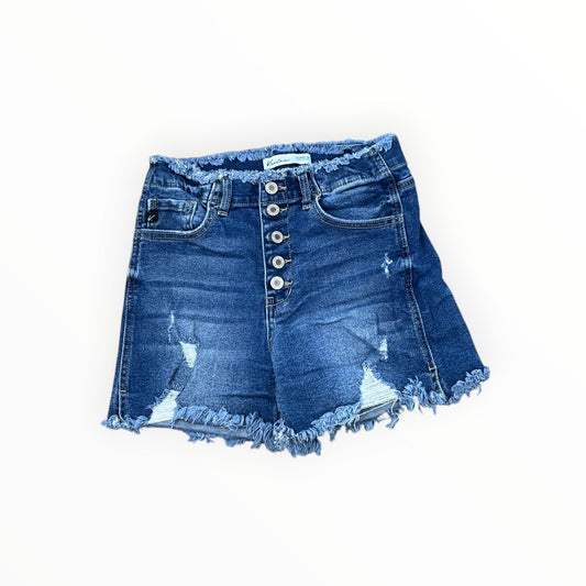 Shorts By Kancan In Blue Denim, Size:4