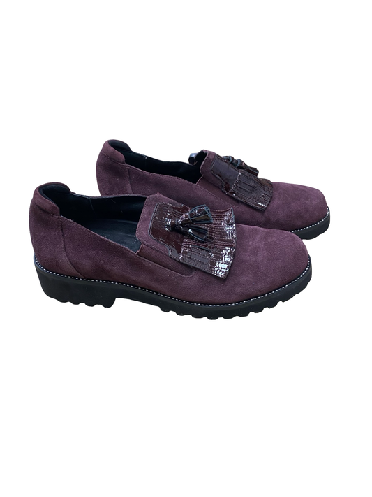 Shoes Flats By Vaneli In Purple, Size:8.5