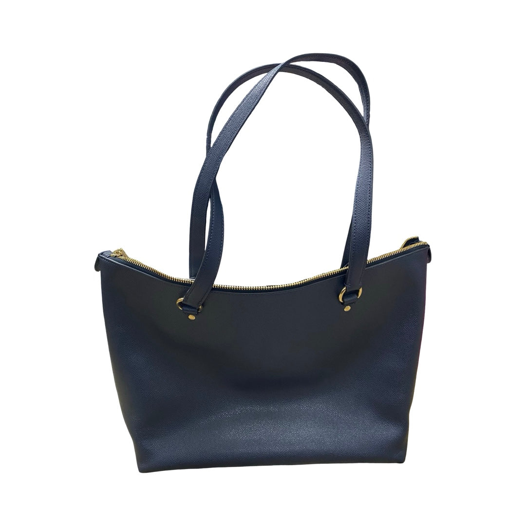 Handbag Designer By Coach In Blue, Size:Large