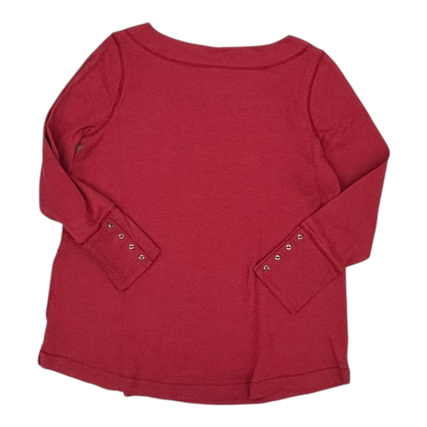 Top Ls By J. Jill In Red, Size:Mp