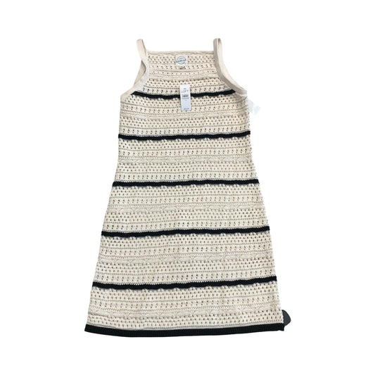 Swimwear Cover-Up By Loft In Black & Cream, Size:S