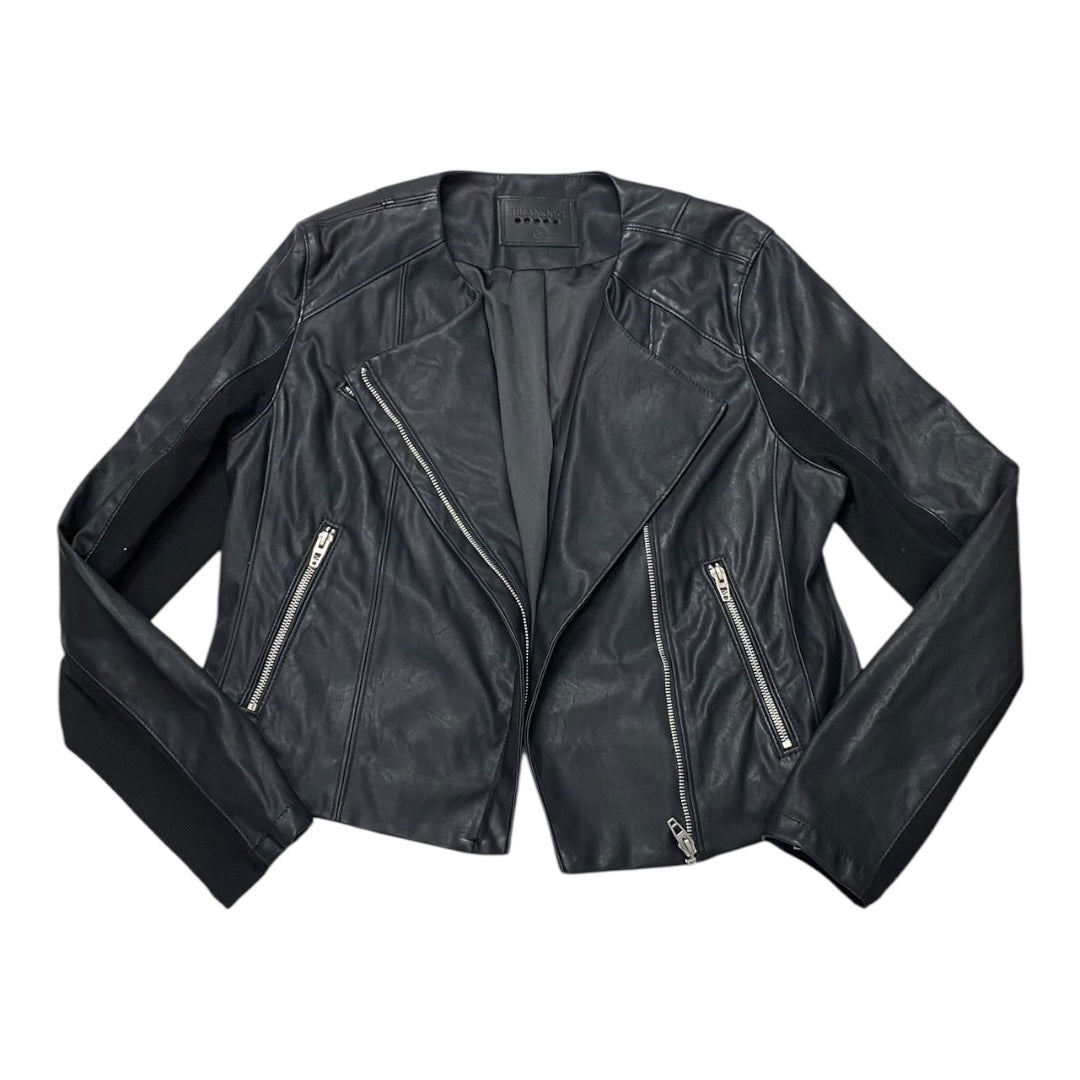 Jacket Leather By Blanknyc In Black, Size:Xl