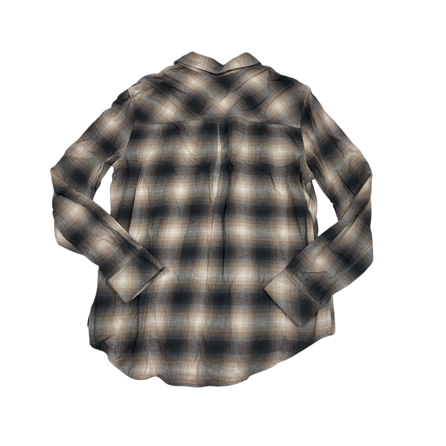 Top Ls By Rails In Plaid Pattern, Size:M