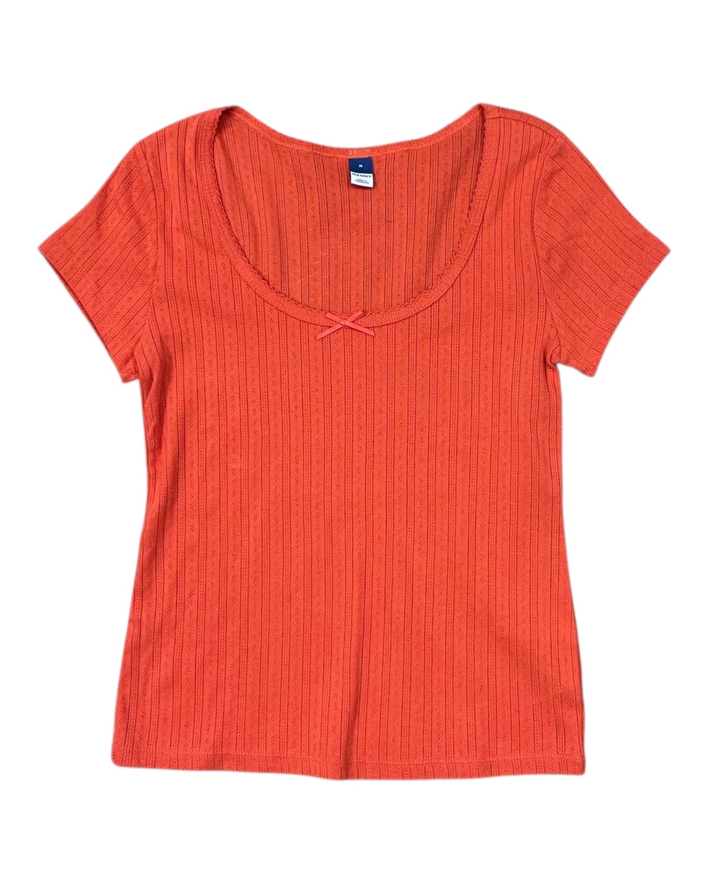 Top Ss Basic By Old Navy In Orange, Size:S