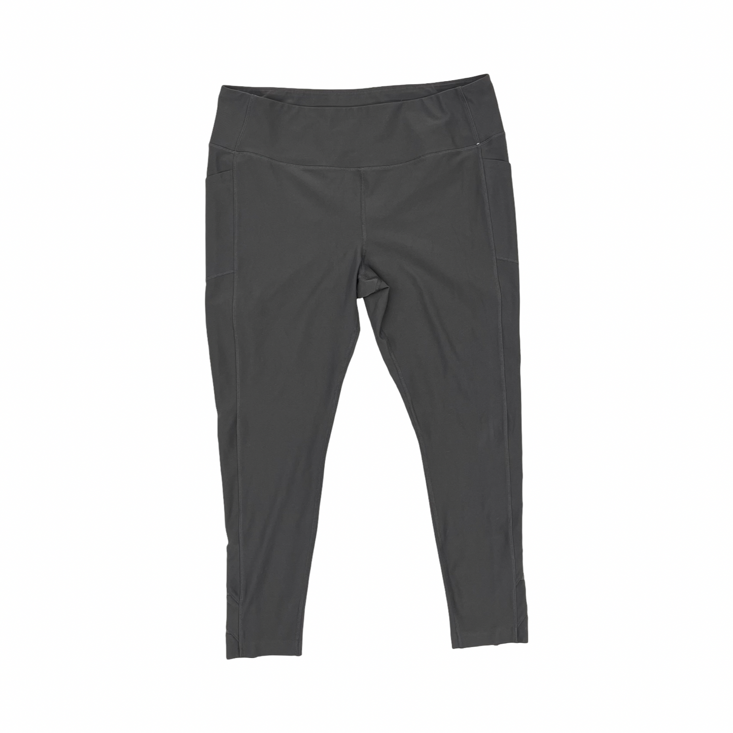 Athletic Leggings By Mondetta In Grey, Size:Xxl