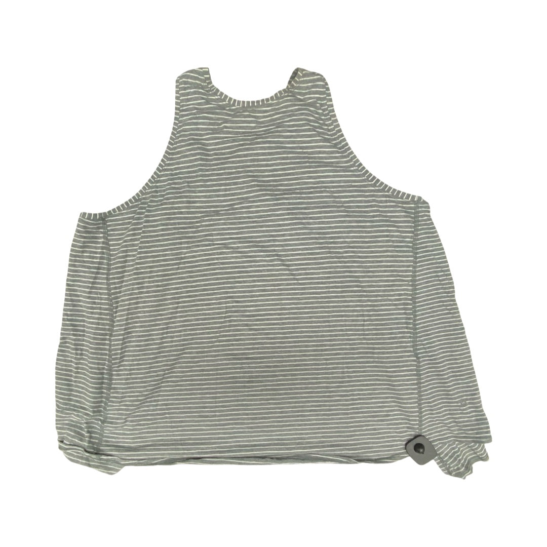 Athletic Tank Top By Lululemon In Grey, Size:M