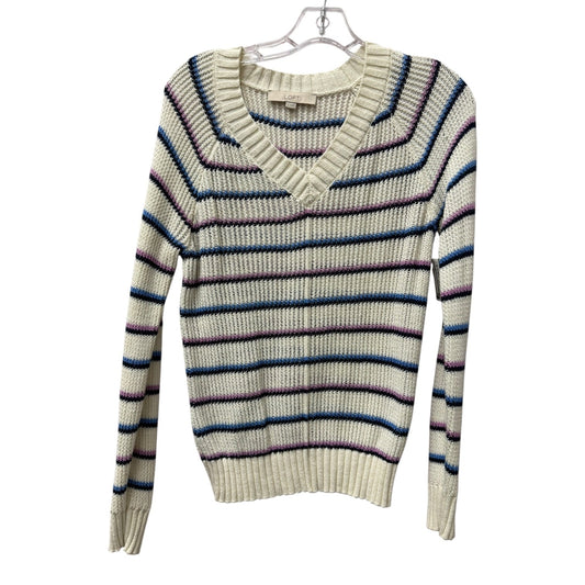 Sweater By Loft In Cream, Size:S