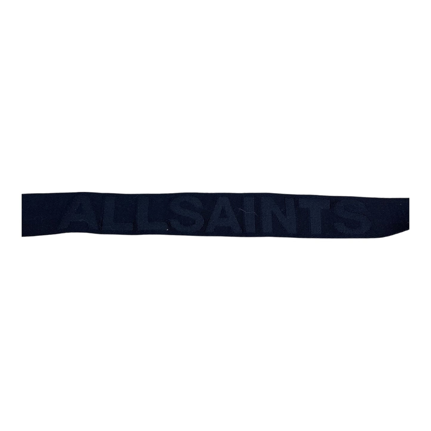 Belt Bag Designer By All Saints In Black & Silver, Size:Medium