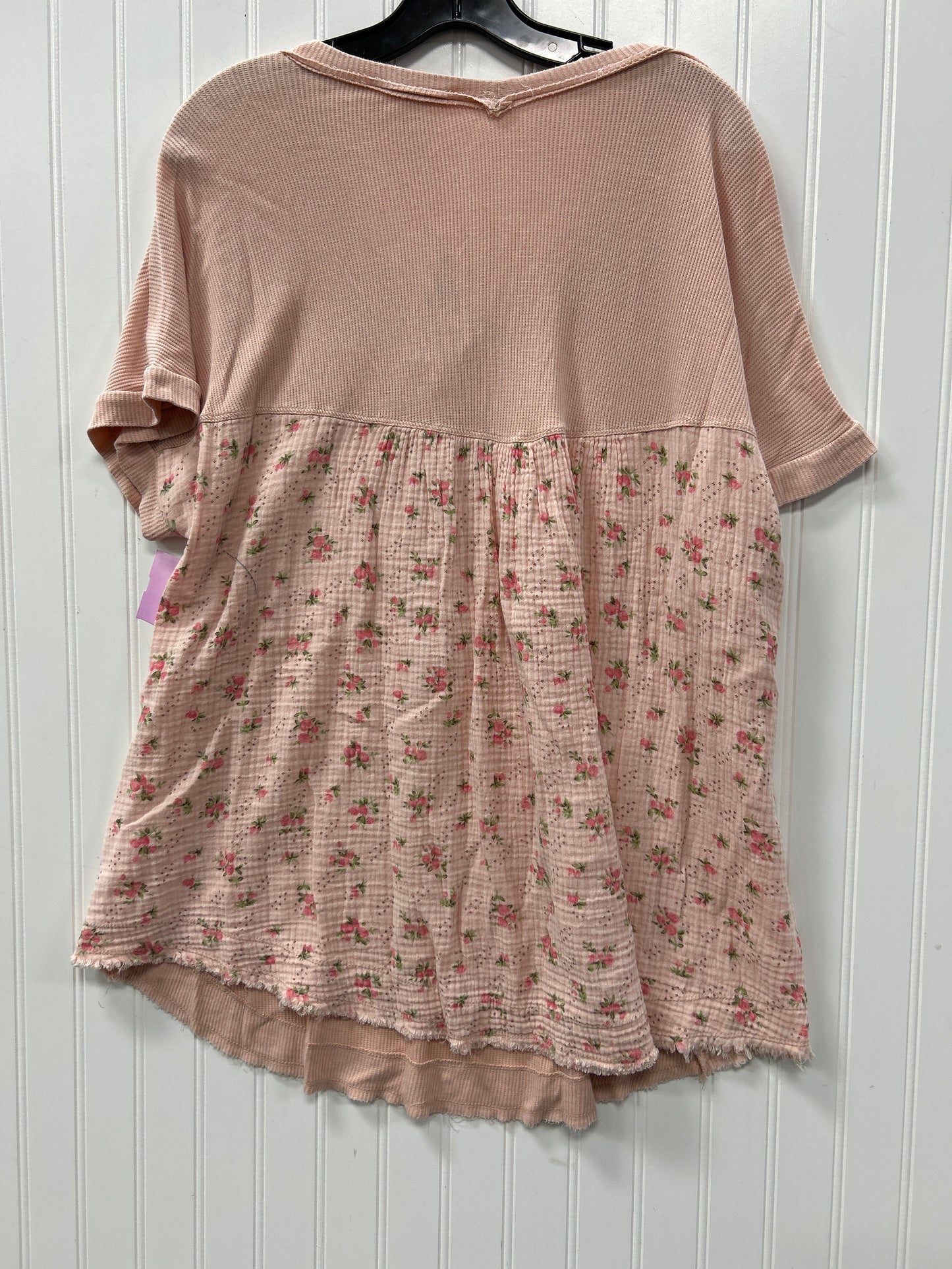 Top Ss By Easel In Pink, Size:L