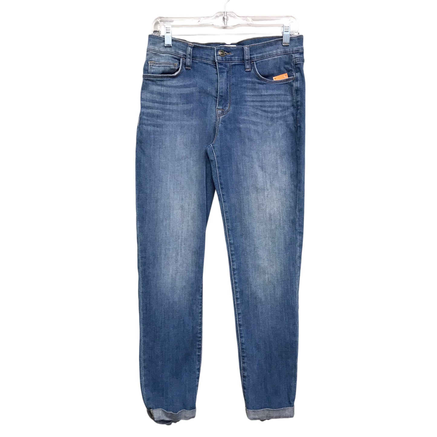 Jeans Straight By Hudson In Blue Denim, Size:2