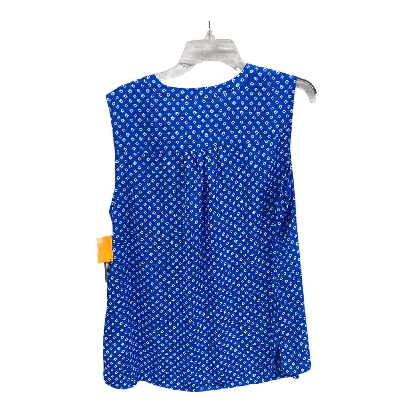 Top Sleeveless By Chaus In Blue, Size:L