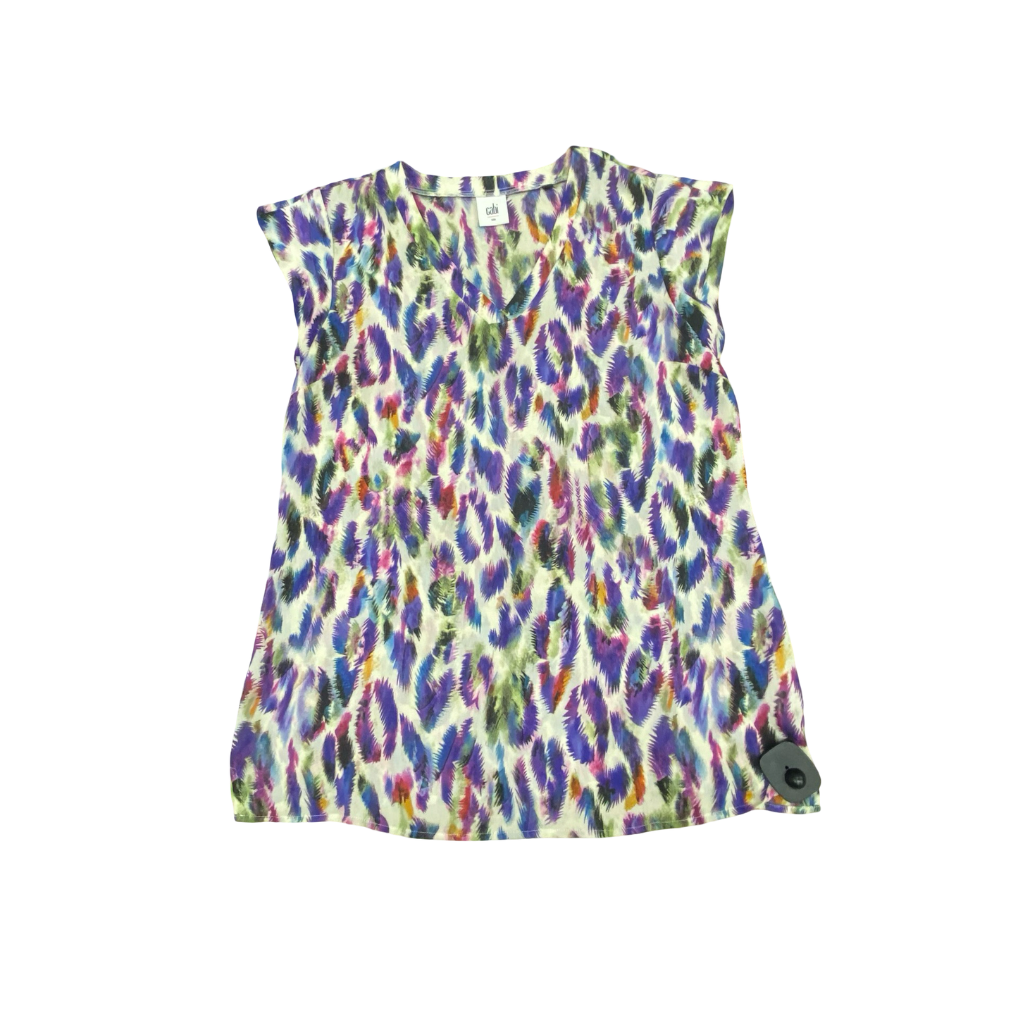 Top Sleeveless By Cabi In Multi, Size:S