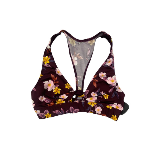 Athletic Bra By Pink In Floral Print, Size:S