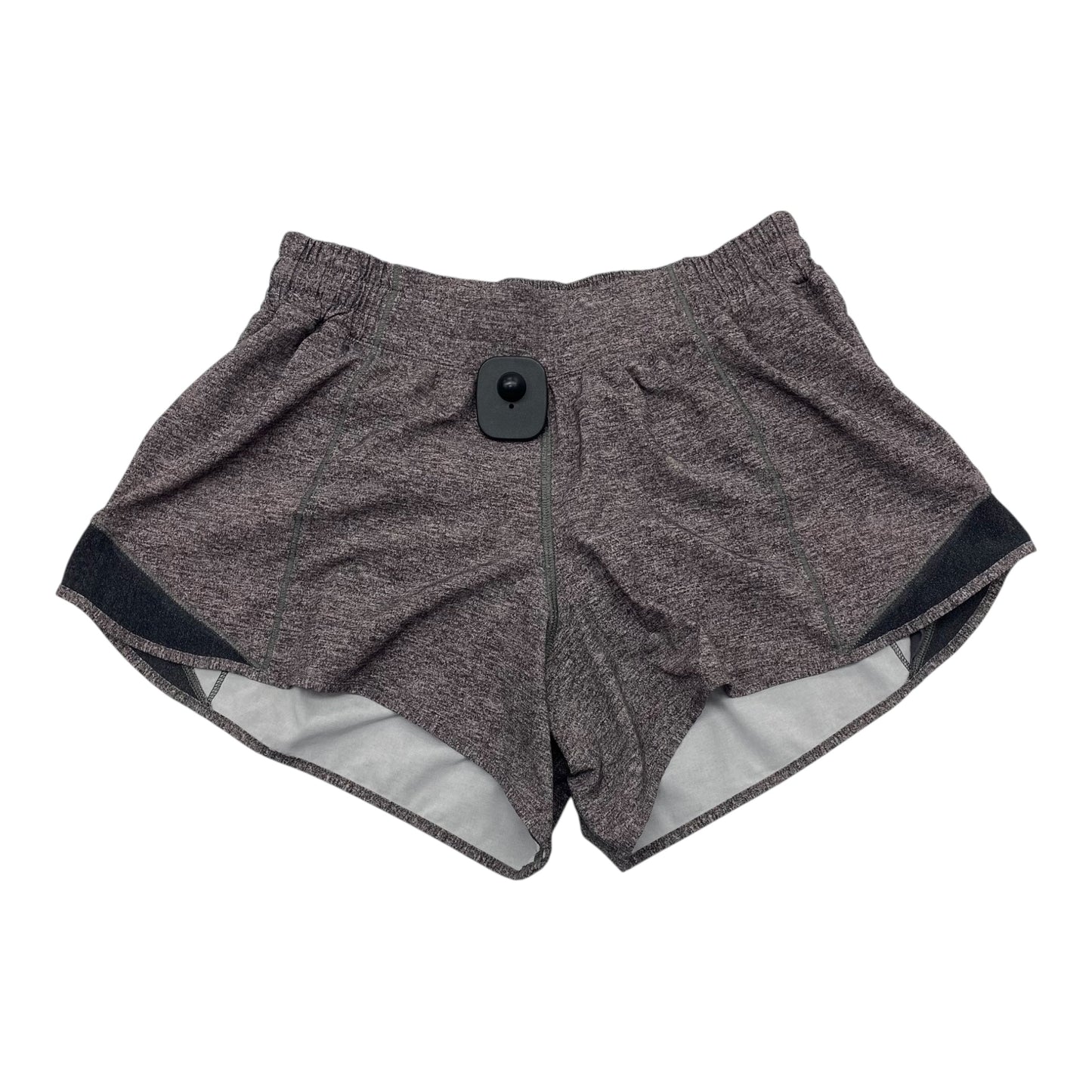 Athletic Shorts By Lululemon In Grey, Size:8