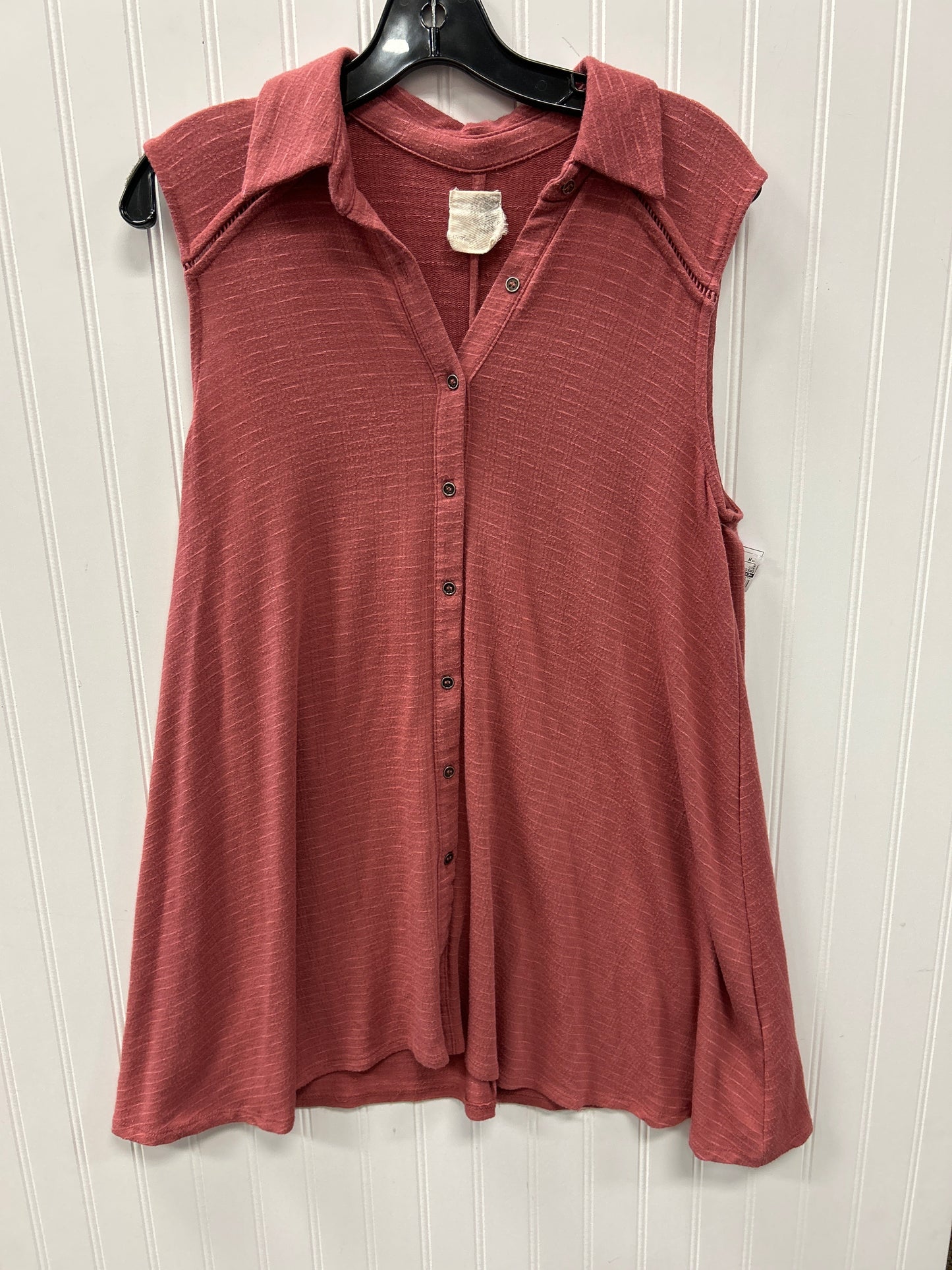 Dress Casual Midi By Everleigh In Red, Size:M
