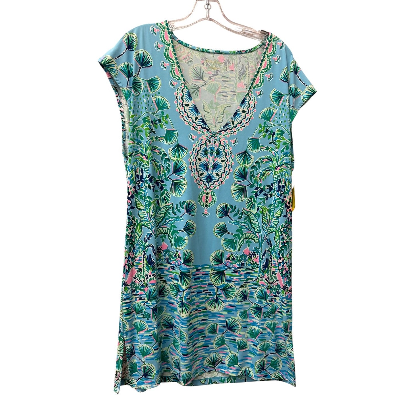 Dress Designer By Lilly Pulitzer In Blue, Size:S