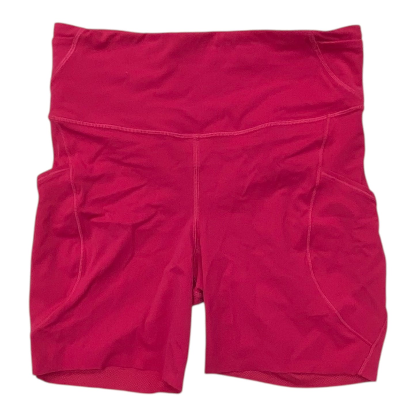 Athletic Shorts By Lululemon In Pink, Size:6