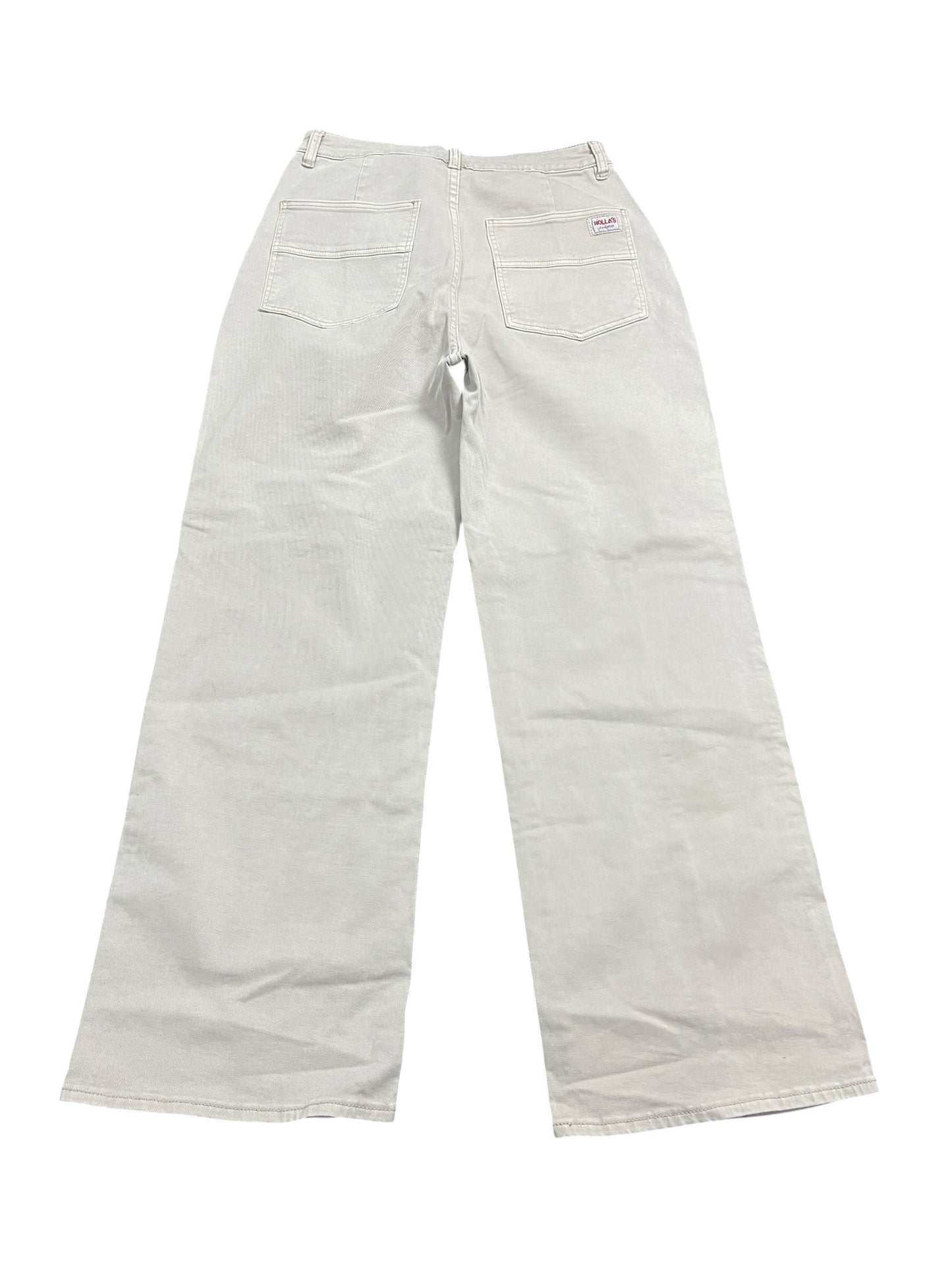Jeans Wide Leg By Rollas In Beige, Size:8